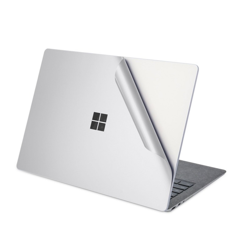 Protective Skins Cover for Microsoft Surface Laptop 2017, 2018 Silver ...