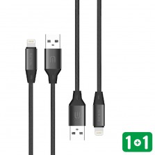 1+1 Lightning USB Cable